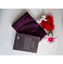 Lot foulard violet et roman