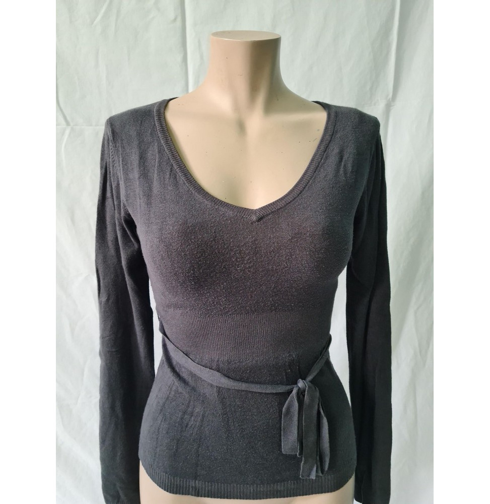 Maillot manches longues gris