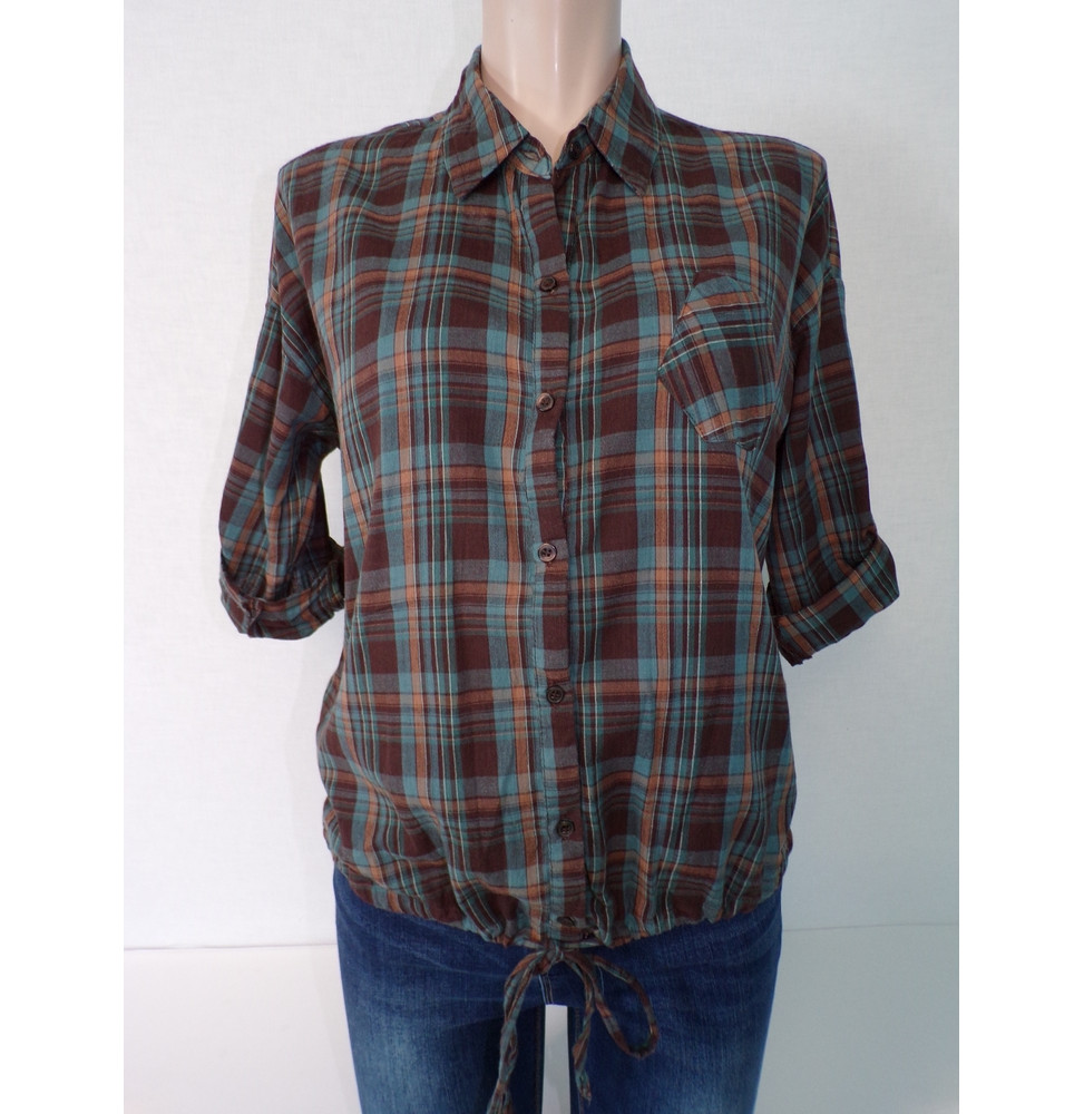 Chemise marron