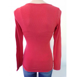 Maillot manches longues rouge