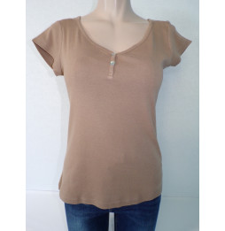 T-shirt marron