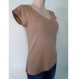 T-shirt marron