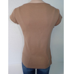 T-shirt marron