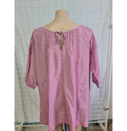 Maillot manches longues rose