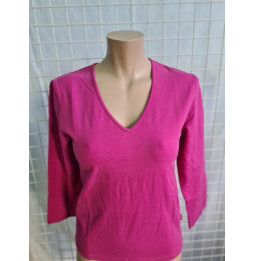 Maillot manches longues fushia