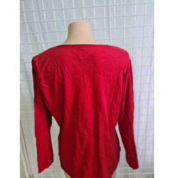 Maillot manches longues rouge