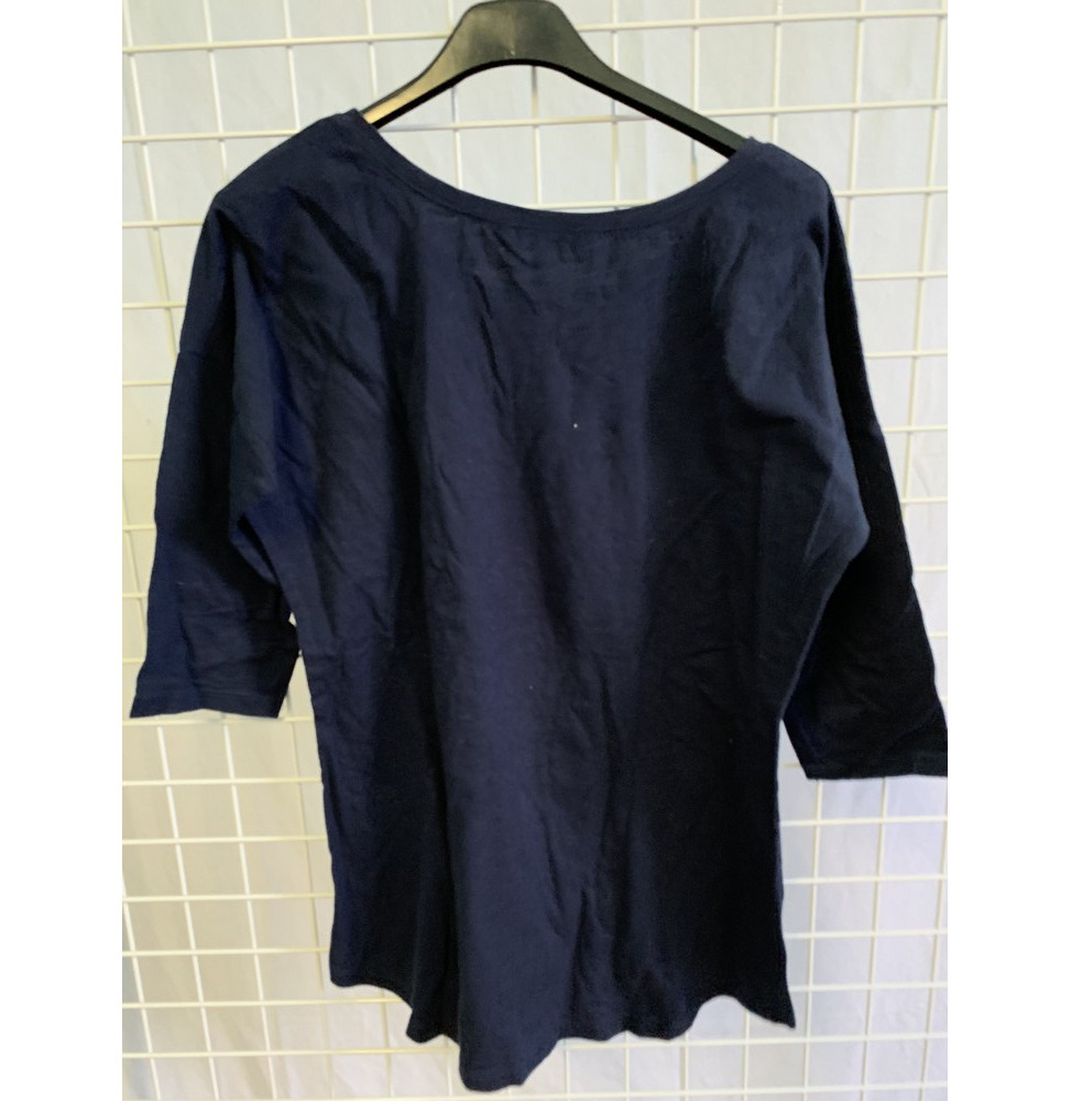 Maillot manches longues bleu foncé