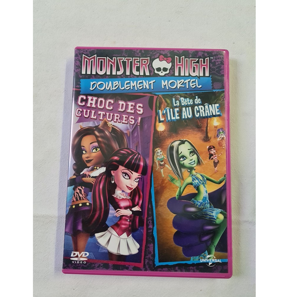 Monster high la bête de l'ile au crane/ choc des cultures