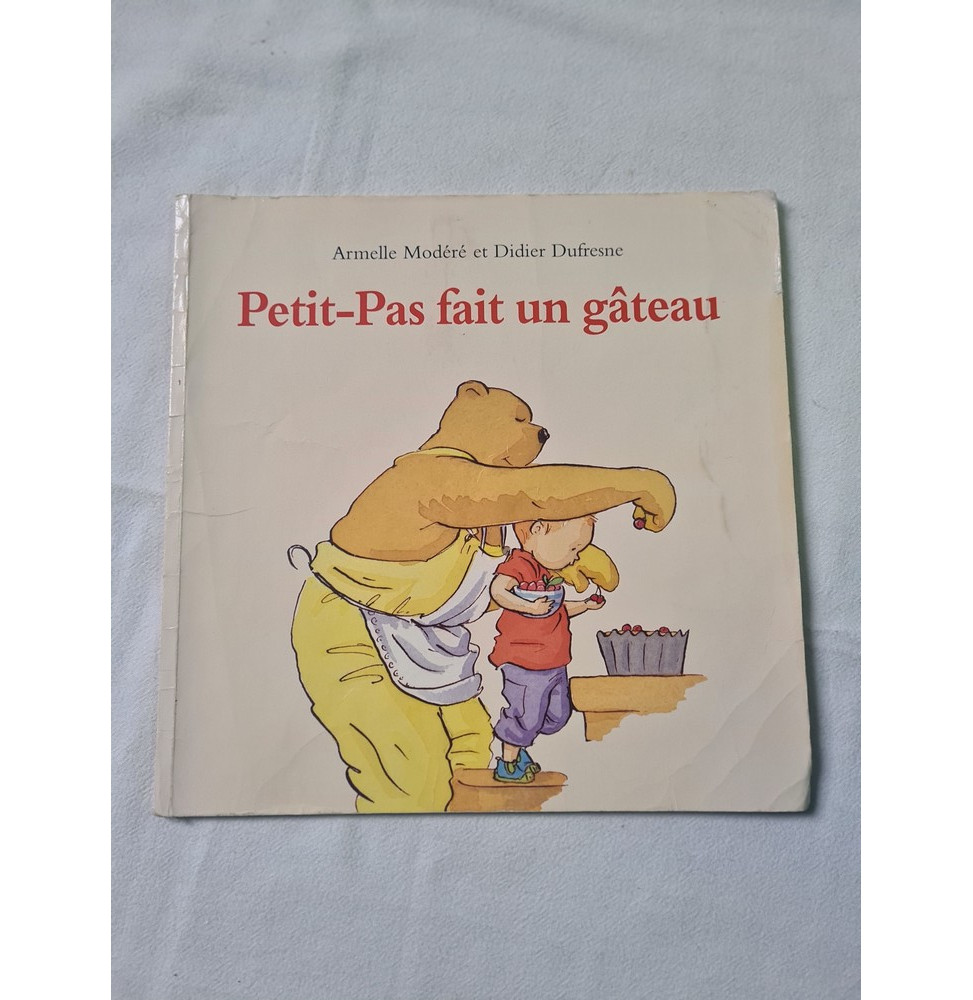 Petit Pas fait un gâteau