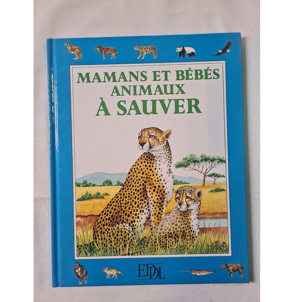 Maman et bébé animaux à sauver