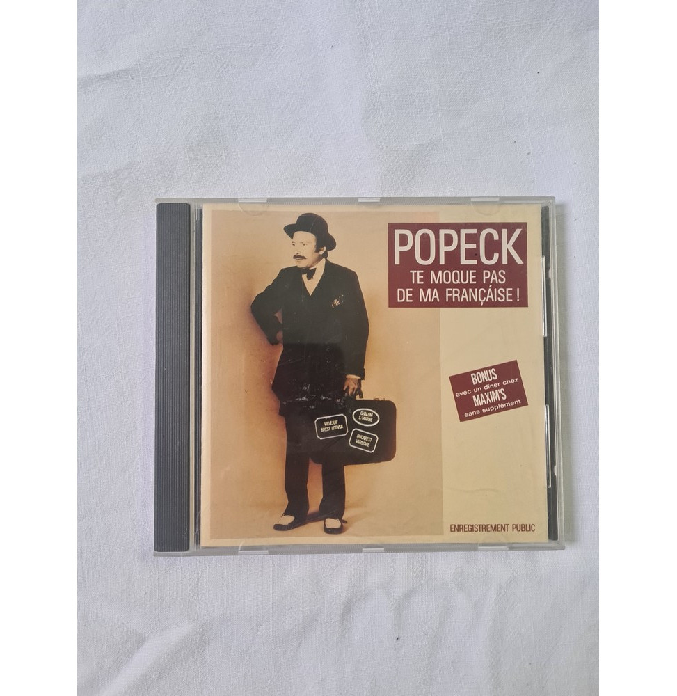 Popeck – Te Moque Pas De Ma Française !