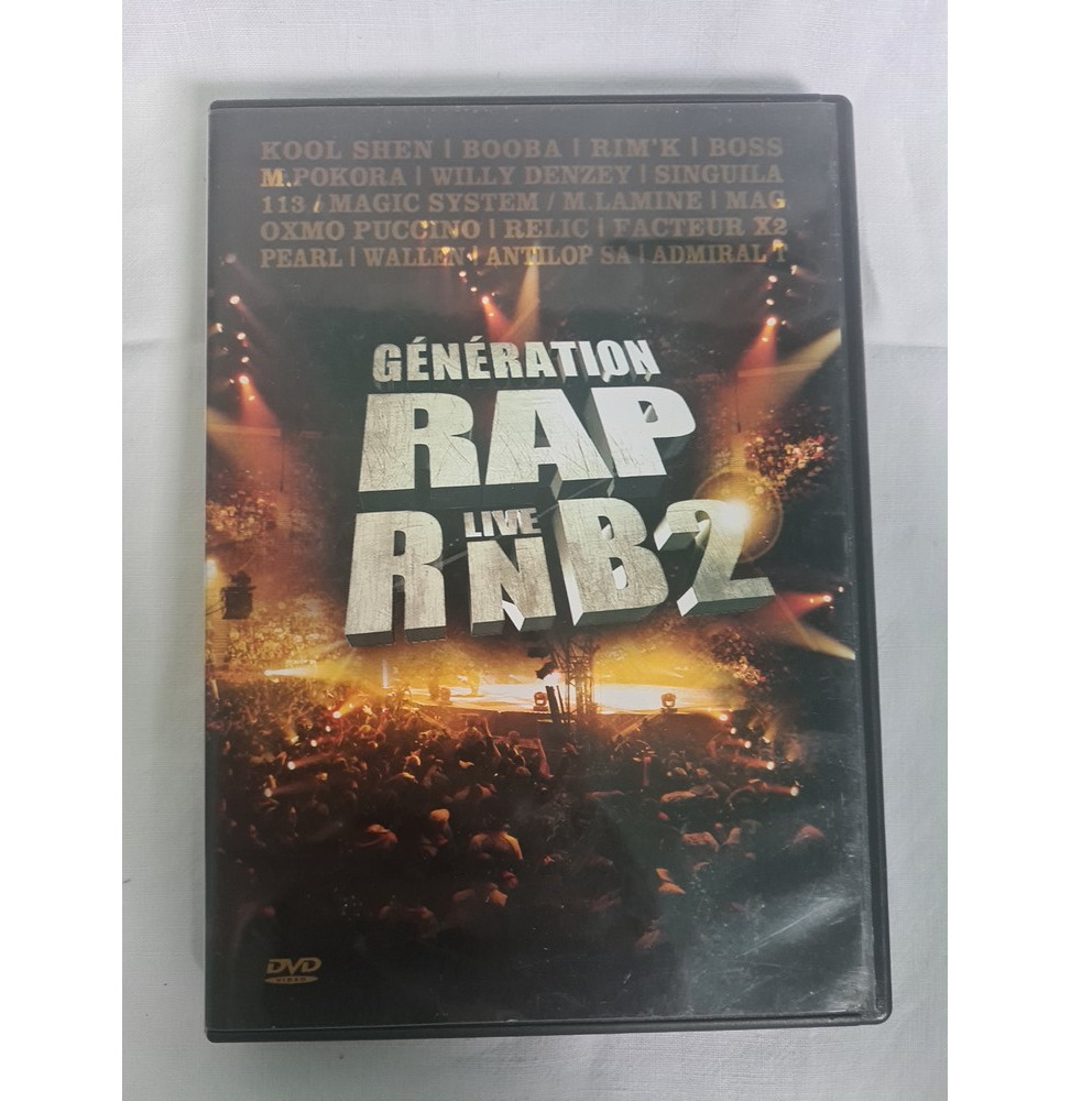 Génération Rap RnB2 Live Paris Bercy décembre 2004