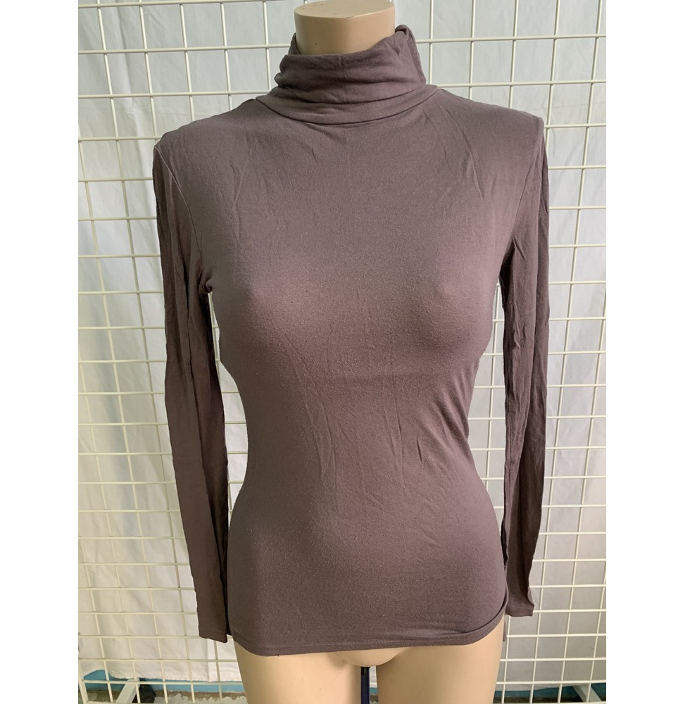 Maillot manches longues marron