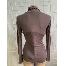 Maillot manches longues marron