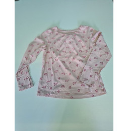 Maillot manches longues rose