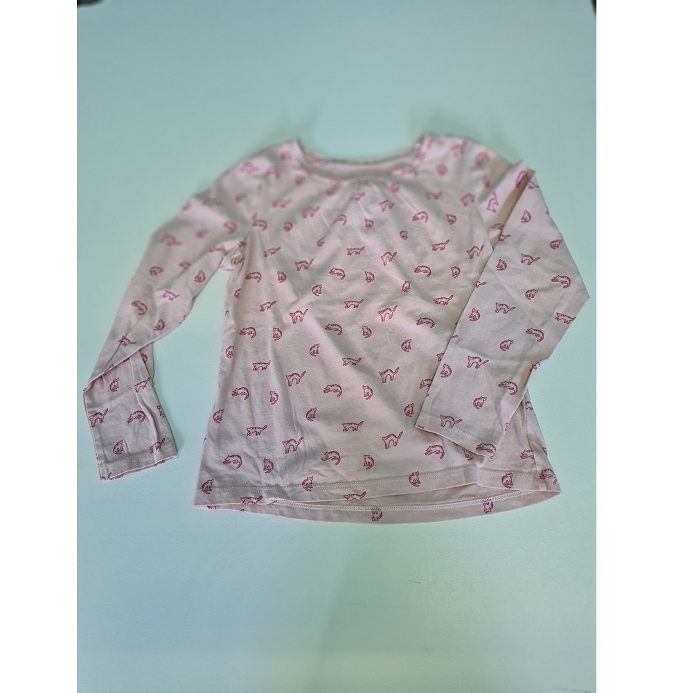 Maillot manches longues rose