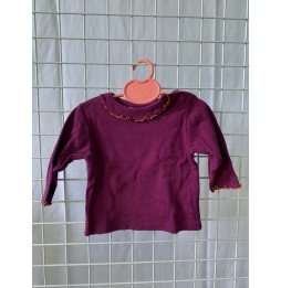 Maillot manches longues rose