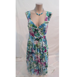 Robe multicolore