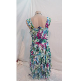 Robe multicolore