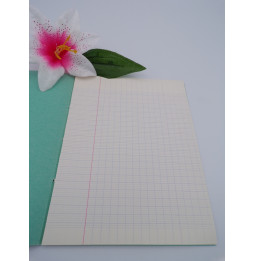 Cahier de brouillon grand carreaux, 17x22, 32 pages