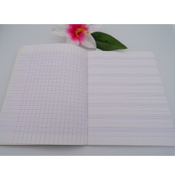 Cahier de musique, 17x22, 48 pages