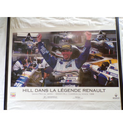 Poster F1 GP Japon 1996 - Hill