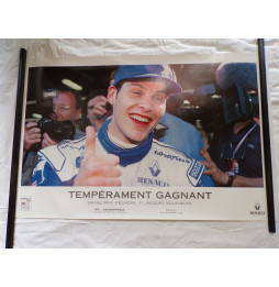 Poster F1 GP Europe 1996 - Villeneuve