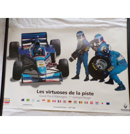 Poster F1 GP Allemagne 1997 - Berger