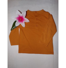 Maillot manche longue orange (18 mois)