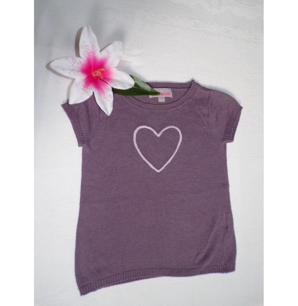 T-shirt violet