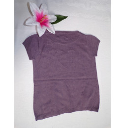 T-shirt violet