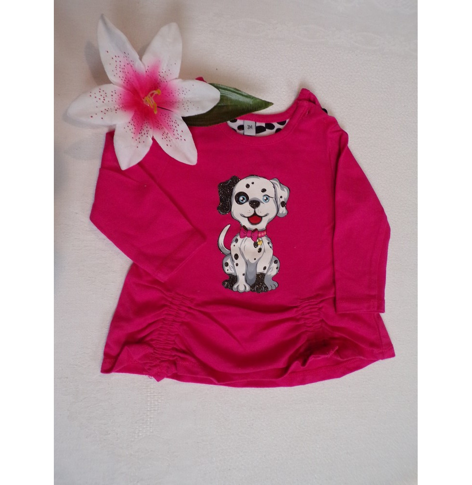 Maillot manche longue rose