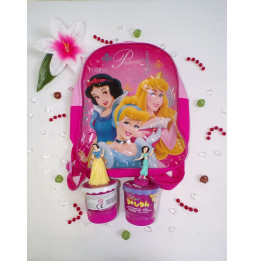 Sac à dos Disney et 2 pâtes à modeler "Princesses"