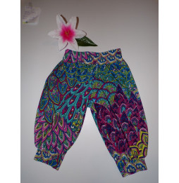 Pantalon multicolore