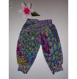 Pantalon multicolore